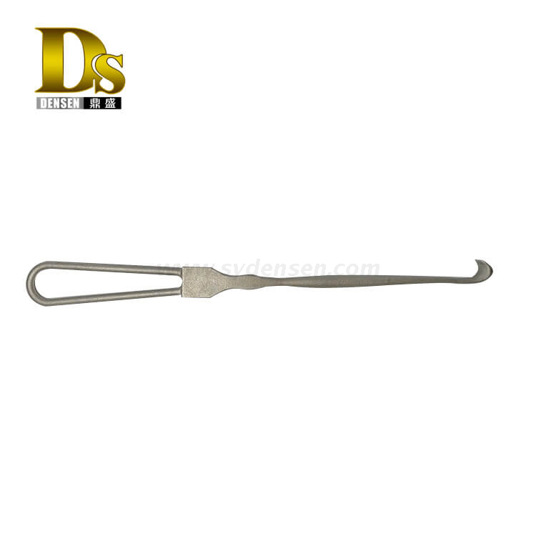 Densen カスタマイズされたステンレス鋼 304 シリカ ゾル インベストメント キャスティング フックの研究室用部品