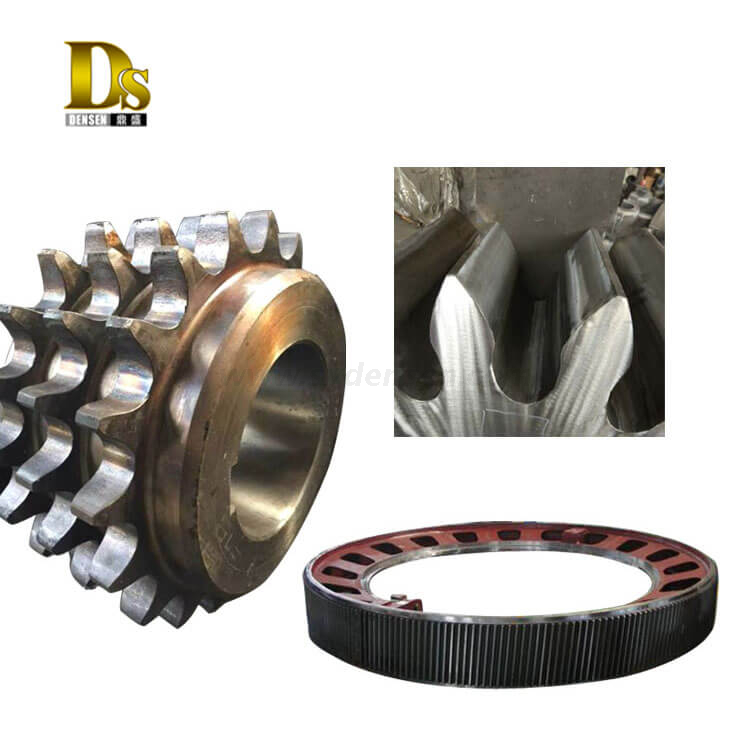 砂型鋳造と鍛造によるカスタマイズされた鉱山機械部品