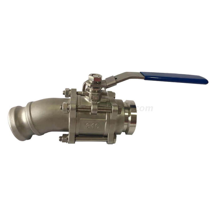 工業用バルブ用のカスタマイズされた低圧ステンレス鋼インベストメント鋳造および機械加工ボールバルブ