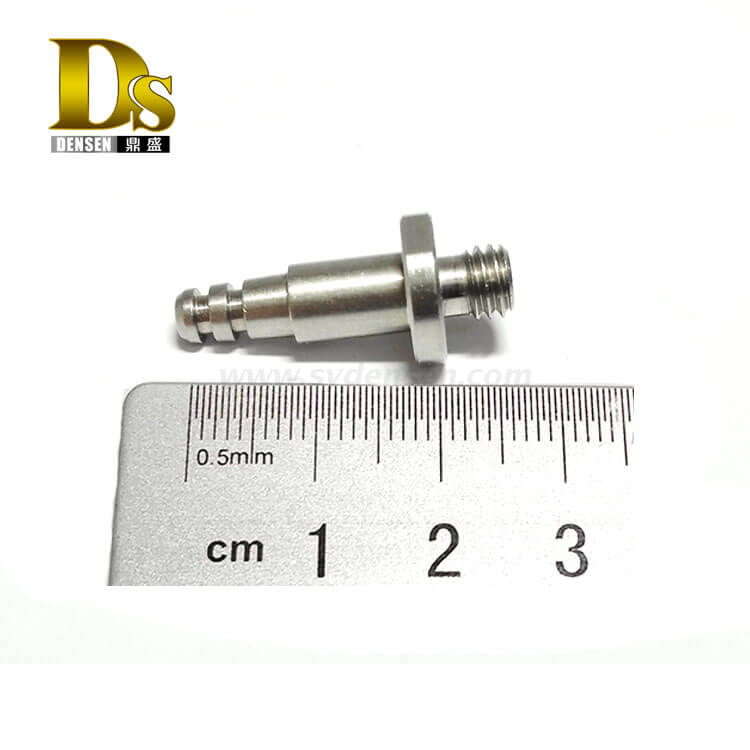 デンセン特注合金鋼 極小軸加工部品