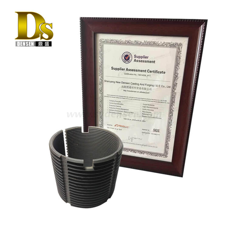 Densen カスタマイズされた鋼の焼戻し熱処理と機械加工および石油機器の表面リン酸塩処理部品