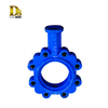 ダクタイル鋳鉄製ダブルエキセントリックバタフライバルブ部品