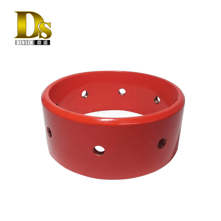 Densen カスタマイズされた炭素鋼の機械加工と表面ダスティング リテーニング リング