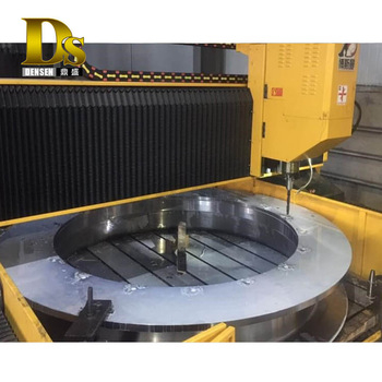 Densen は掘削機のための極度の大きい合金鋼の回転式テーブルの旋回軸受けリングをカスタマイズしました