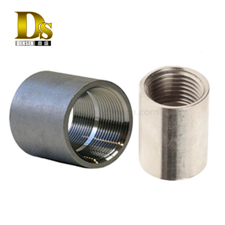 Densen カスタマイズされたステンレス鋼ダイカストソケット溶接削減カップリング 1/2 パイプ継手