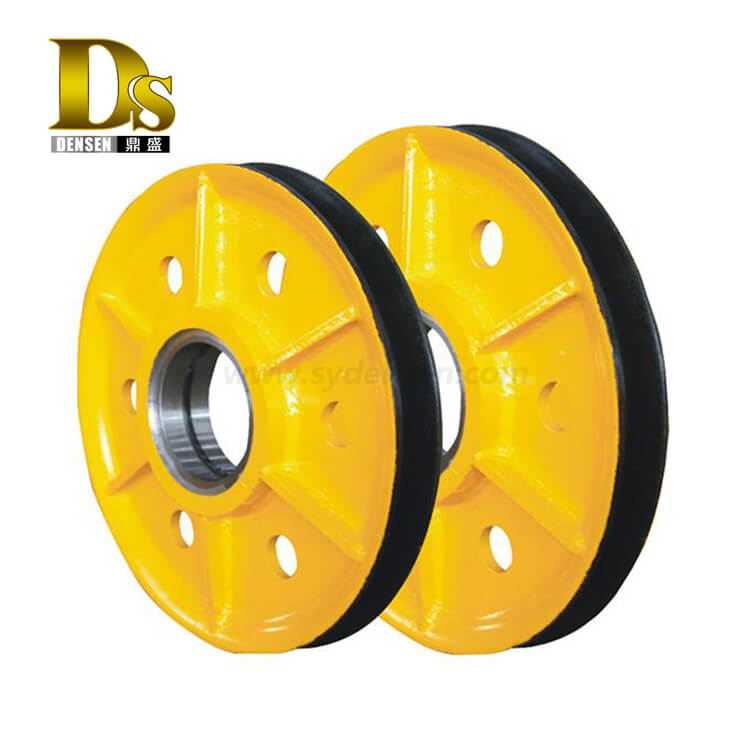 Densen カスタマイズされた工場価格クレーンのトロリー鍛造ホイール