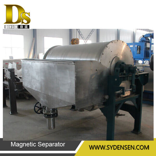 湿式選鉱用磁気ドラムセパラート