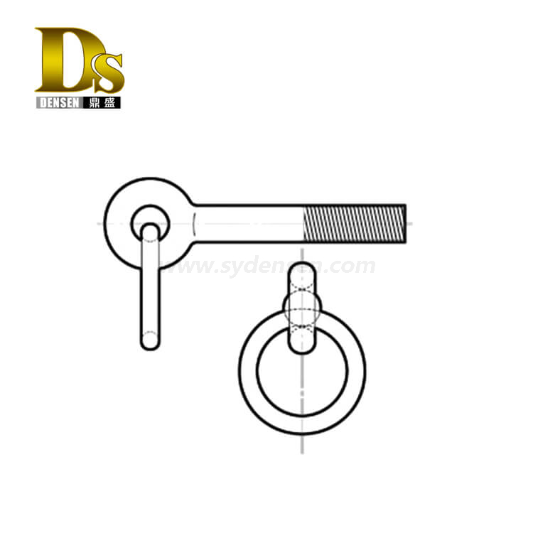 Densen のカスタマイズされたアイ ボルトとアイ ナットにはさまざまな種類があります 