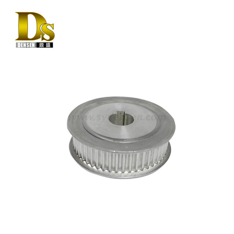 Densen カスタマイズされたアルミ精密加工ベルト 搬送装置用プーリー、アルミ加工部品