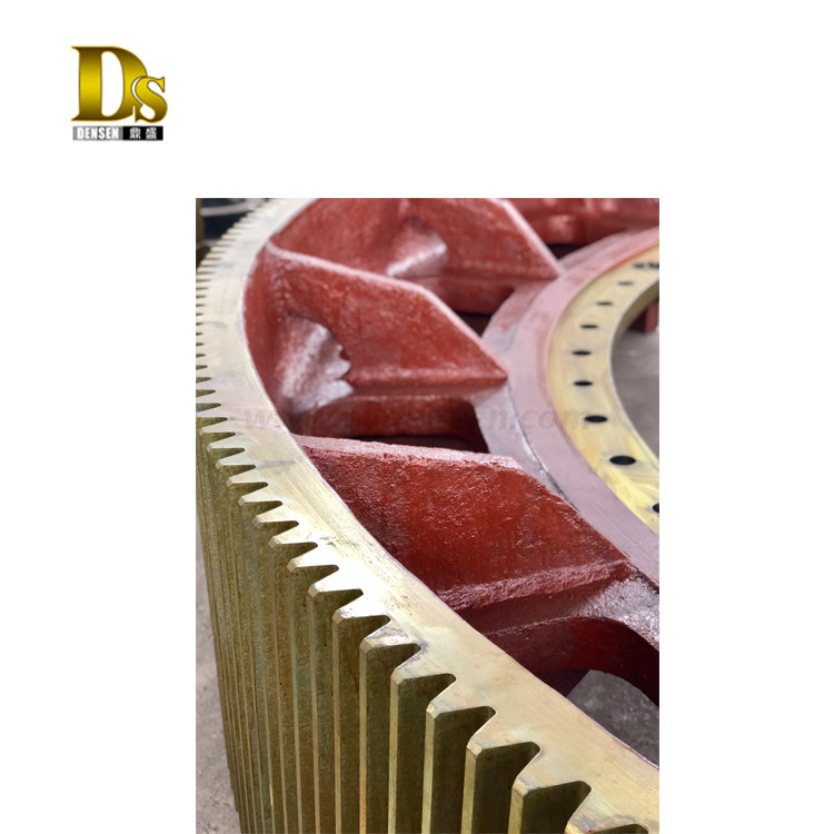 鋳造炭素鋼クラッシャー部品ミル部品ビッグギア