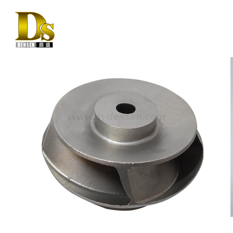 Densen カスタマイズされたステンレス鋼 316 シリカ ゾル インベストメント鋳造ポンプ用クローズド インペラ