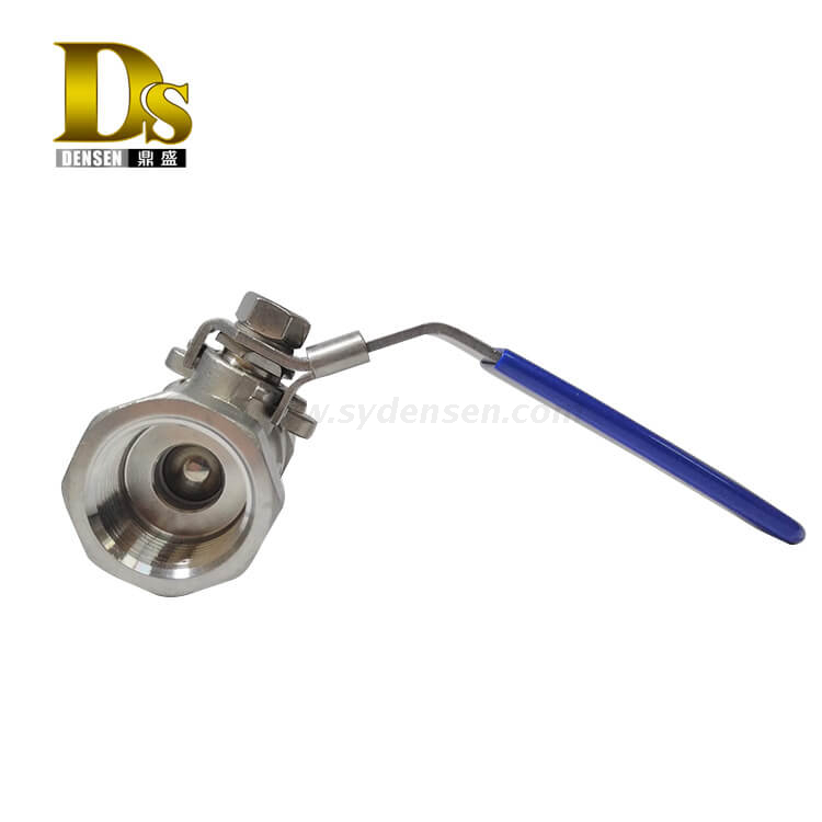 Densen カスタマイズされたステンレス鋼 304 シリコンゾル鋳造および機械加工 1 PC ボールバルブ