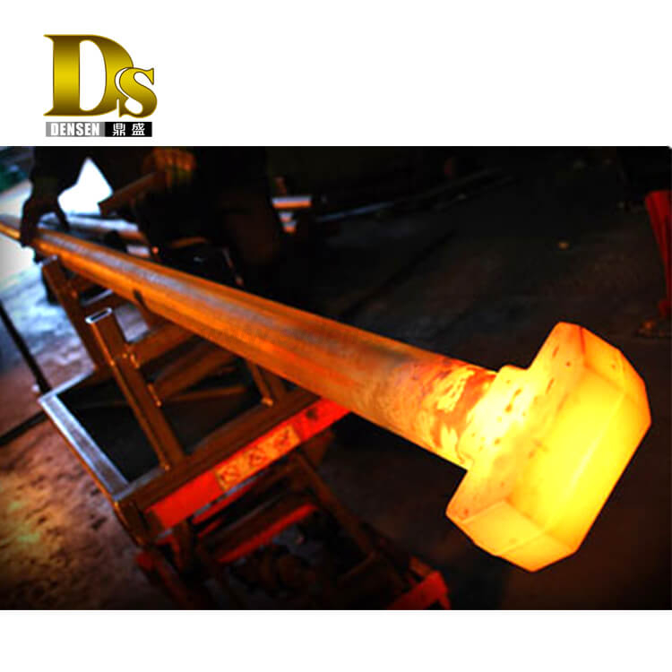 Densen カスタマイズされた炭素鋼鍛造品 土木工学用のボルトを押さえる 製作された基礎ボックスまたはチューブ