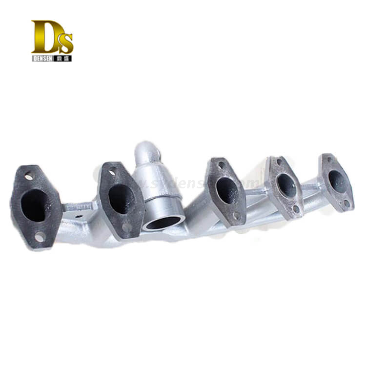 高品質ダクタイル鋳鉄砂型鋳物 農機用エキゾーストマニホールド