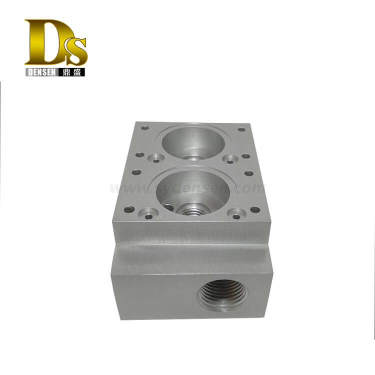 Densen カスタマイズされたアルミニウム精密機械加工バルブ本体