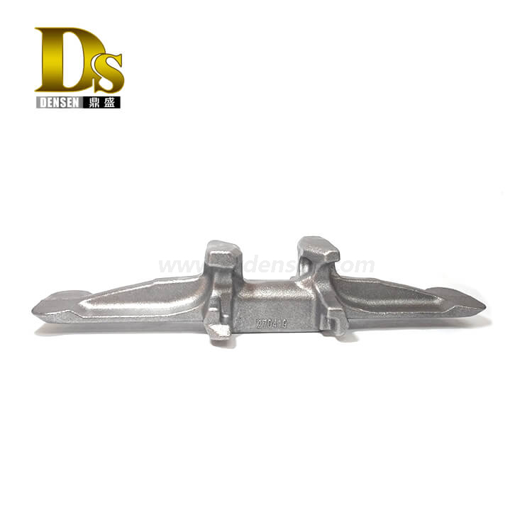 デンセンカスタマイズされたダクタイル鋳鉄プレコート砂型鋳造コア鉄農業機械用アクセサリーゴムクローラトラック