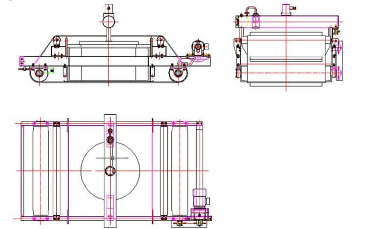 自己冷却ディスク電磁鉄セパレータ
