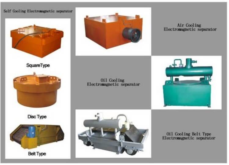 自冷式角板電磁鉄セパレーター