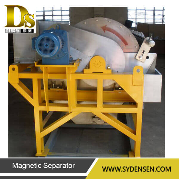 湿式選鉱用磁気ドラムセパラート