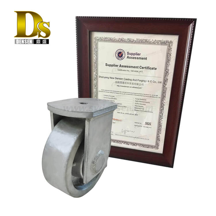 Densen カスタマイズねずみ鋳鉄 HT200 砂型鋳造変圧器ホイール