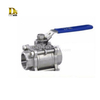 中国高品質ステンレス鋼 3 方ボールバルブ