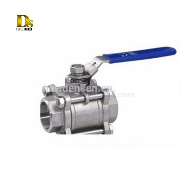 中国高品質ステンレス鋼 3 方ボールバルブ