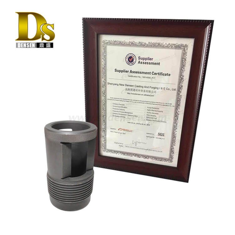 Densen カスタマイズされたステンレス鋼の焼き戻し熱処理と機械加工および石油機器用の表面研磨部品