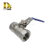 Densen カスタマイズされたステンレス鋼 304 シリコンゾル鋳造および機械加工 1 PC ボールバルブ