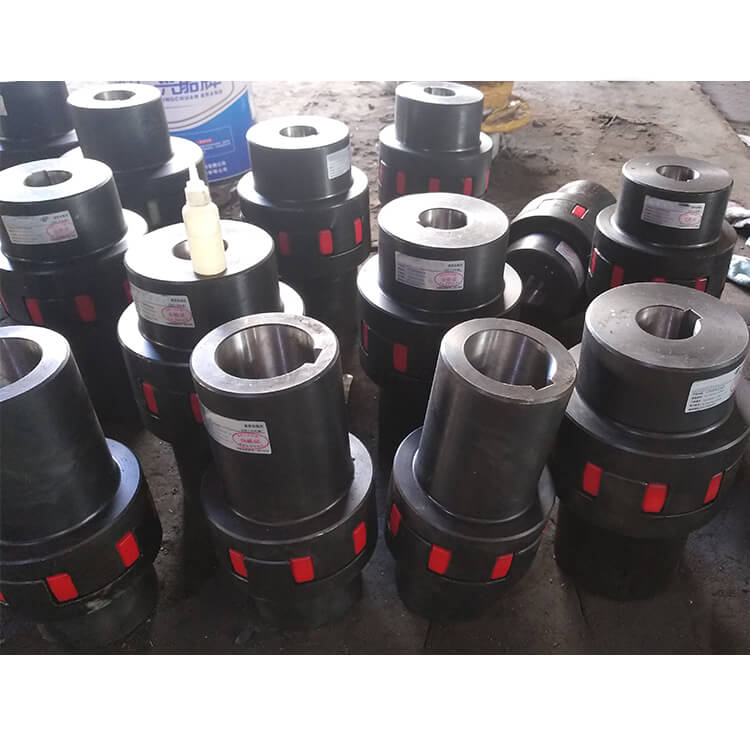 Densen カスタマイズされた柔軟な顎カップリング、ゴム製顎カップリング、アルミニウム顎カップリング