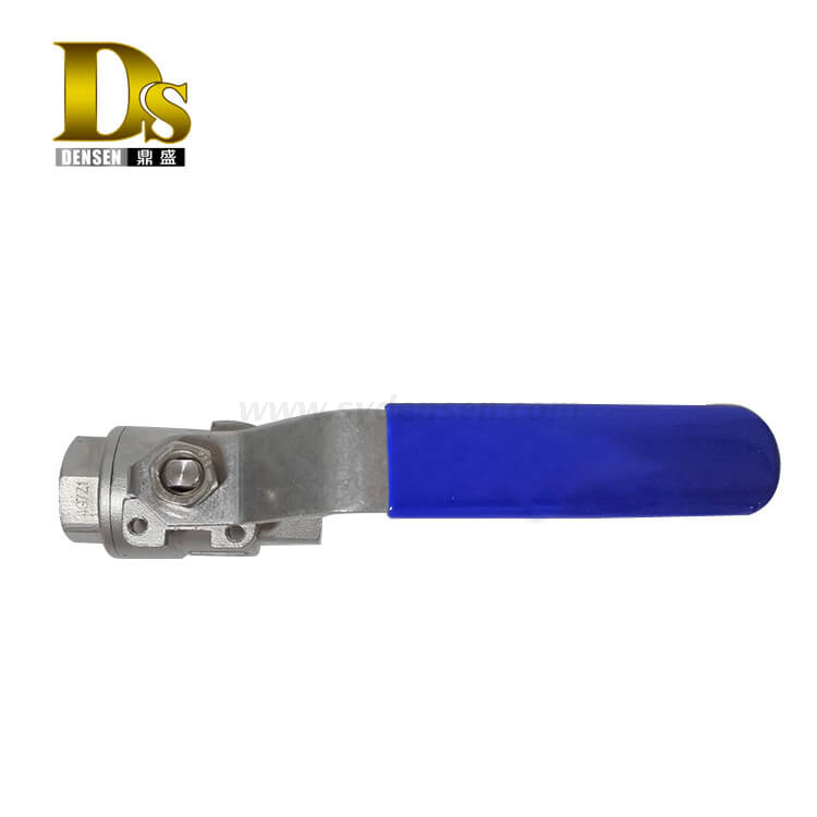 Densen カスタマイズされたステンレス鋼 316 インベストメント鋳造 2 個ボールバルブ