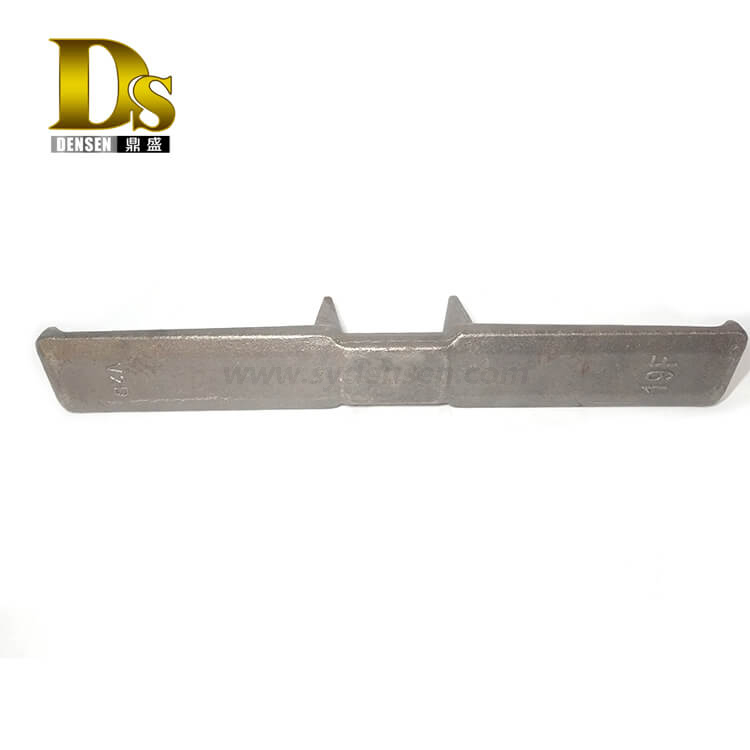 デンセン カスタマイズされた密閉型鍛造 鍛造鋼 クローラークレーントラックパッド用芯鉄