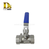 Densen カスタマイズされたステンレス鋼 304 シリコンゾル鋳造および機械加工 1 PC ボールバルブ