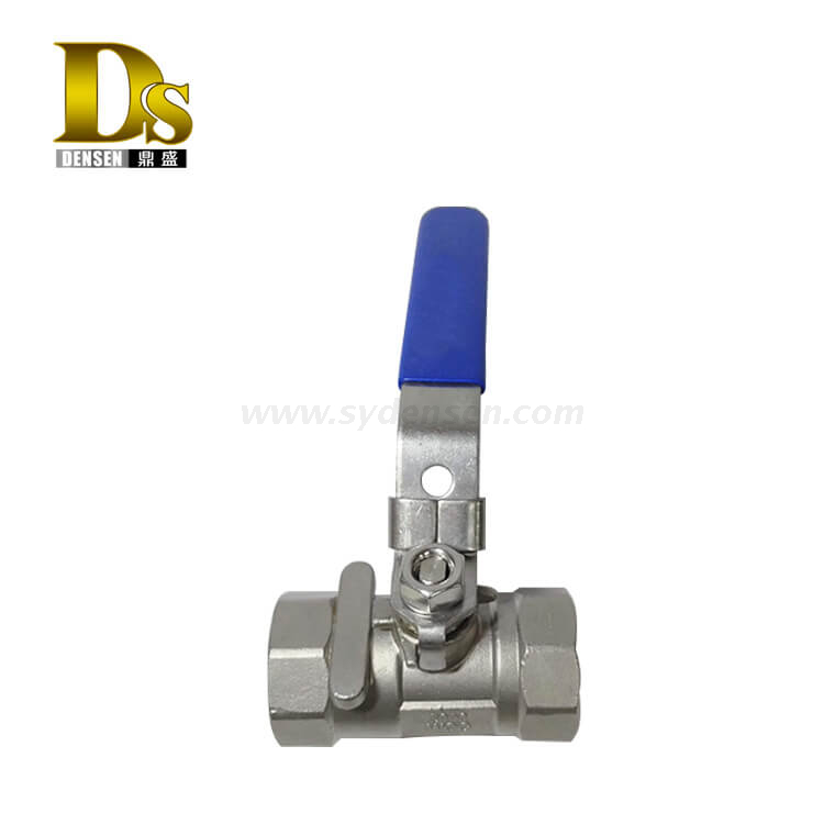 Densen カスタマイズされたステンレス鋼 304 シリコンゾル鋳造および機械加工 1 PC ボールバルブ