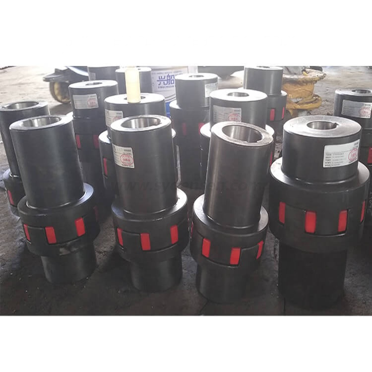 Densen カスタマイズされた柔軟な顎カップリング、ゴム製顎カップリング、アルミニウム顎カップリング