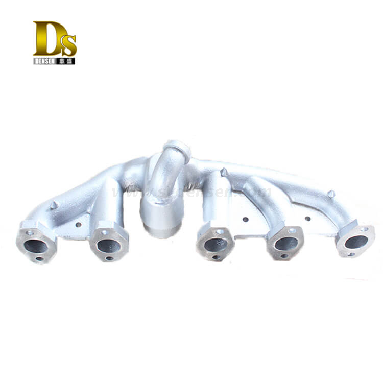 高品質ダクタイル鋳鉄砂型鋳物 農機用エキゾーストマニホールド