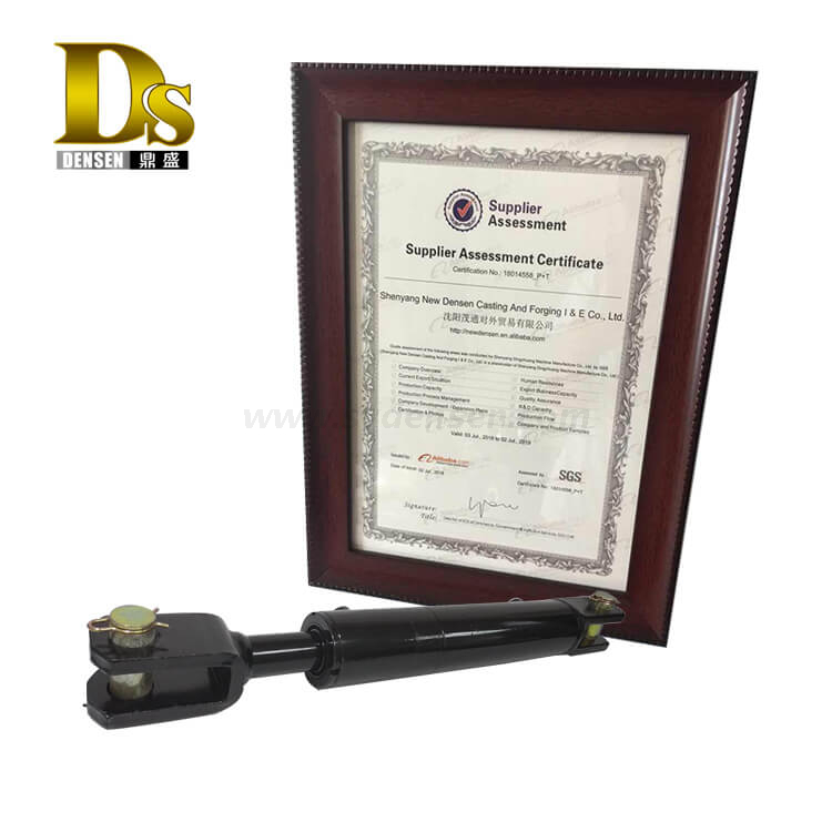 デンセンカスタマイズダクタイル鋳鉄および鋼の鋳造および機械加工用農業機械用複動油圧シリンダ