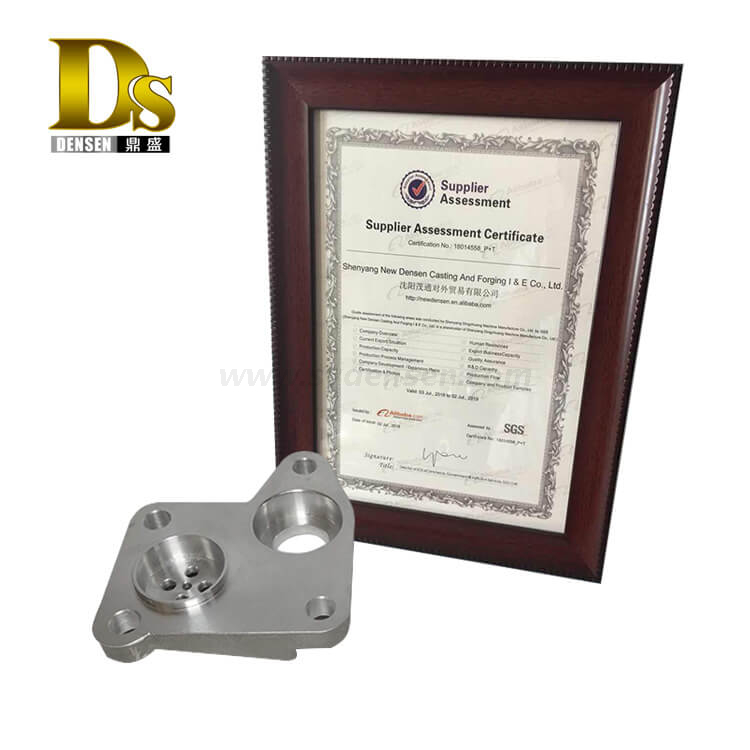 デンセンのカスタマイズされたアルミニウム重力鋳造と機械加工、および高速列車用の表面陽極酸化リリースバルブカバー