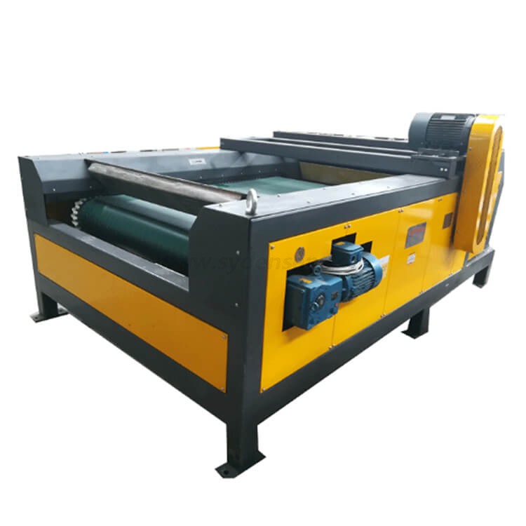 アルミ等の非鉄金属を含む医療用ガラスくずの渦電流磁選機