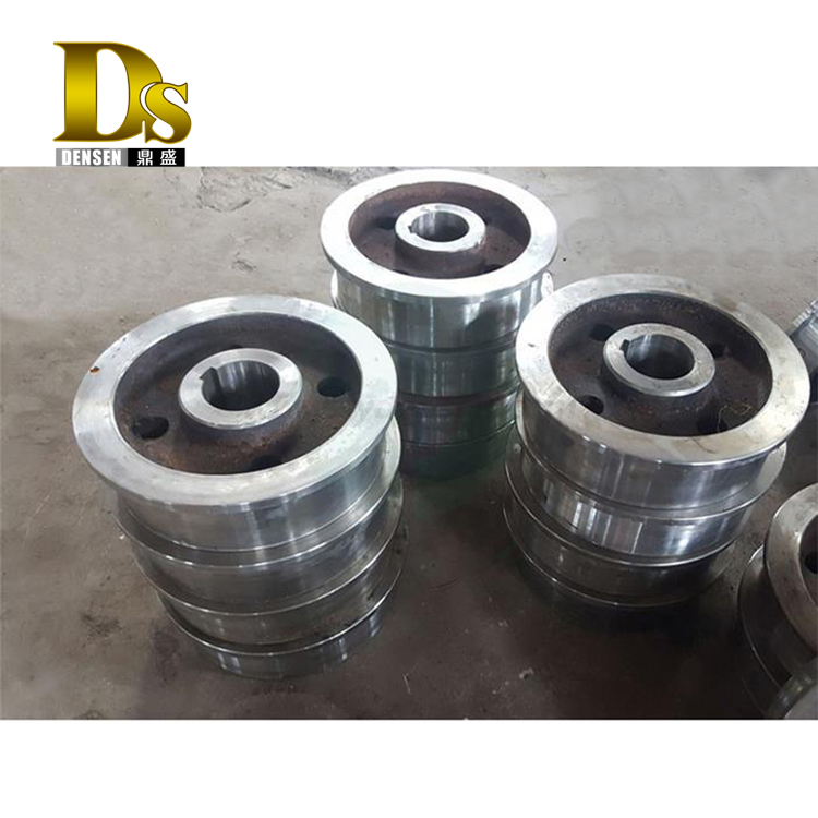 Densen カスタマイズされたクレーン鍛造ホイール凹面鍛造ホイール