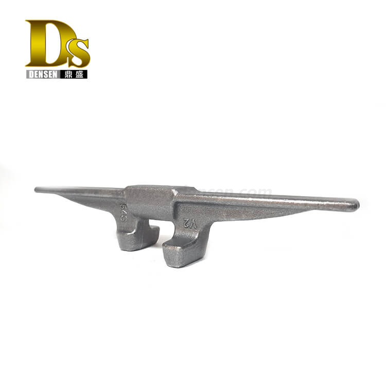 デンセンカスタマイズされたダクタイル鋳鉄シェルモールド鋳造コア鉄中国クローラークレーントラックパッド