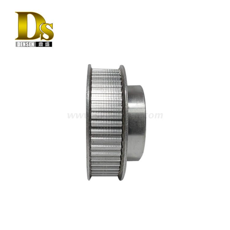Densen カスタマイズされたアルミ精密加工ベルト 搬送装置用プーリー、アルミ加工部品