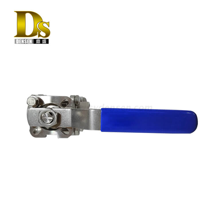 Densen カスタマイズされたステンレス鋼 316 インベストメント鋳造 3 個ボールバルブ、3 ウェイボールバルブ