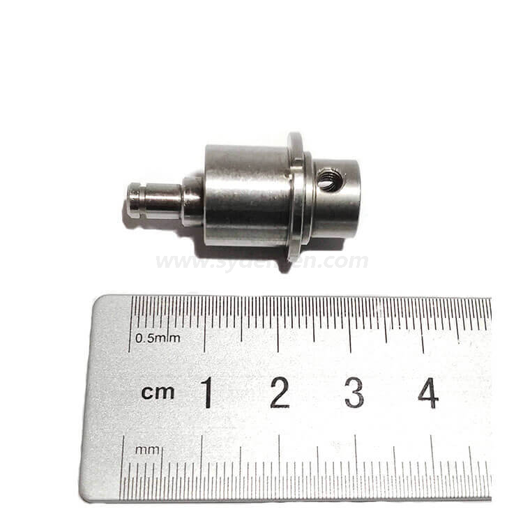 超小型偏心シャフト、CNC旋盤加工ベアリングシャフトのデンセンカスタマイズ鋼合金加工部品