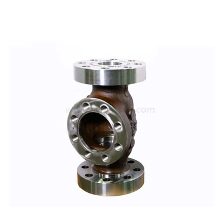 デンセン特注鋳造ステンレス精密鋳造品DN40バルブボディ