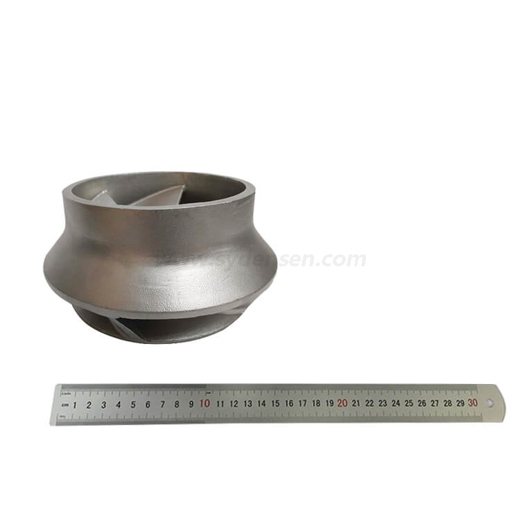 Densen カスタマイズされたウォーター ポンプ インペラ、ポンプ インペラの種類、鋳鉄製ウォーター ポンプ インペラ 