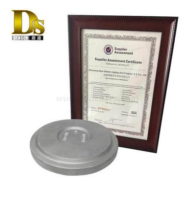 デンセンカスタマイズアルミ合金A380重力鋳造カバー、OEMアルミ合金部品/カバー、A356アルミ合金鋳物