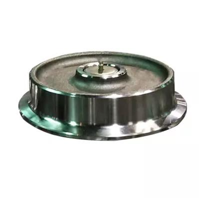 Densen customized Forged Stainless steel Crane parts trolley using traveling machinery parts forged steel wheels 