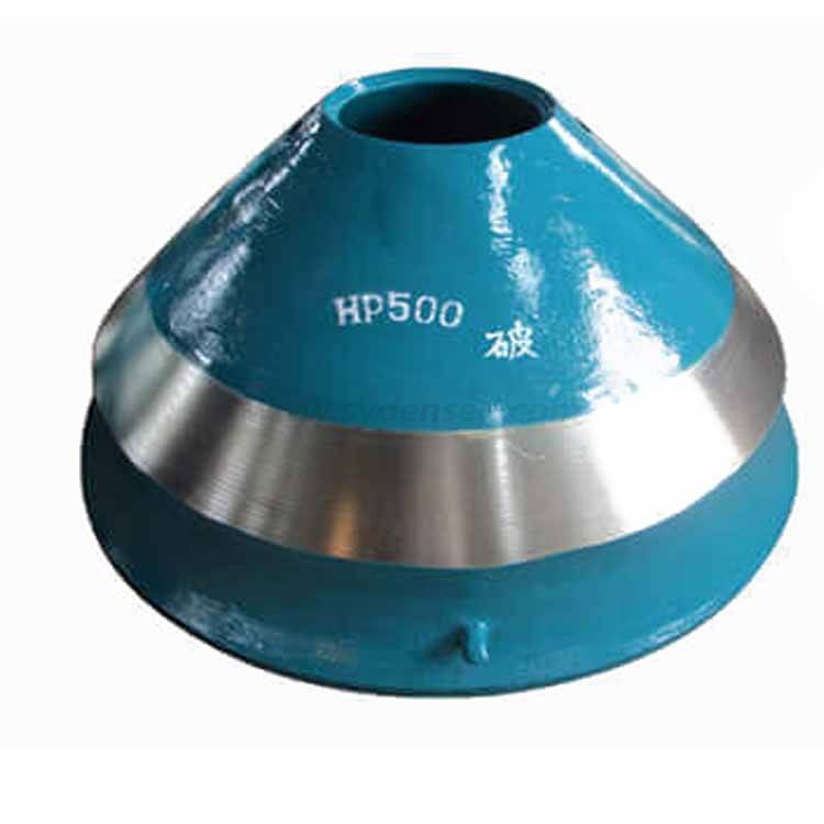 デンセンカスタマイズされたクラッシャーアクセサリー円錐形の壊れたライナーローリングモルタル壁