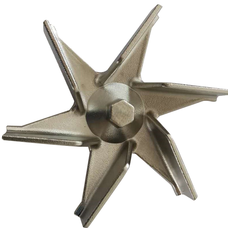 デンセンカスタマイズされたステンレスインペラ鋳造精密金属インベストメント鋳造鋳造所