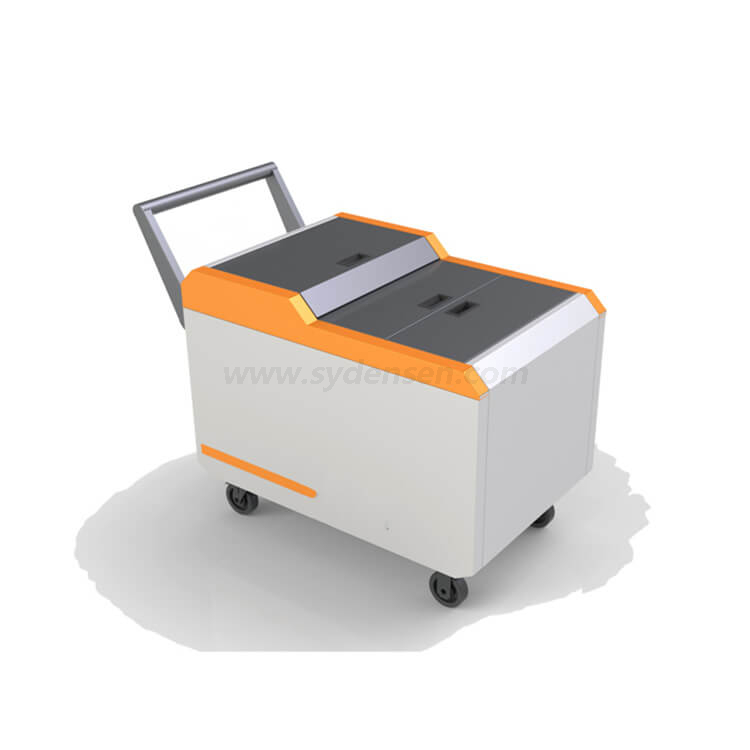 Densen カスタム アルミ ツール トロリー ケース、トロリー アルミ フレーム ツール ケース